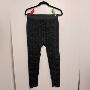 Black Design Leggings